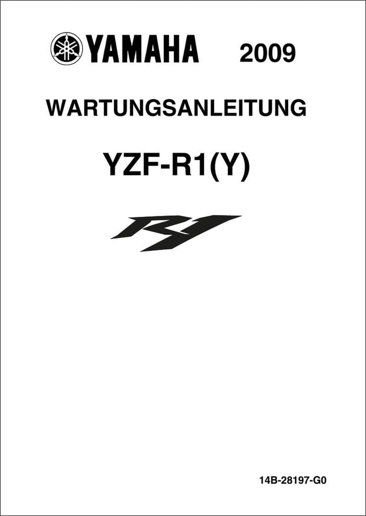 Yamaha YZF-R1 (Y) Reparaturanleitung, Buchcover