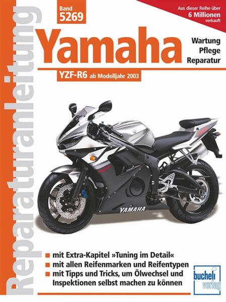 Yamaha YZF-R6 - Reparaturbuch - gedrucktes Buch zum Bestpreis! - verwuester.net