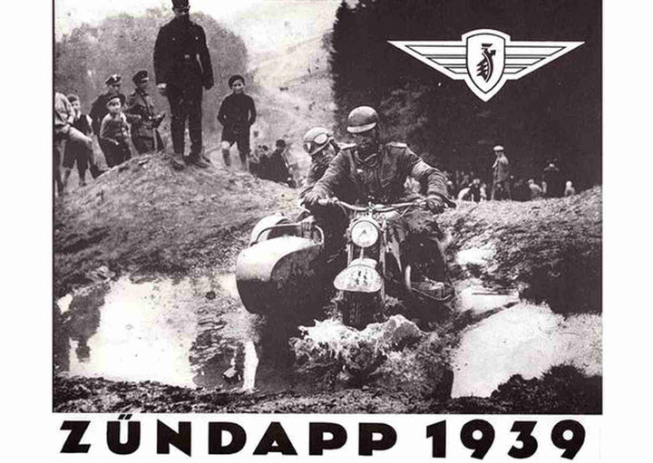 Zündapp Modelle 1939 Prospekt, Buchcover